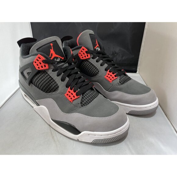 Air Jordan 4 Retro 'Dark Grey/Infrared 23-Black' DH6927 061 - Picture 5 of 9